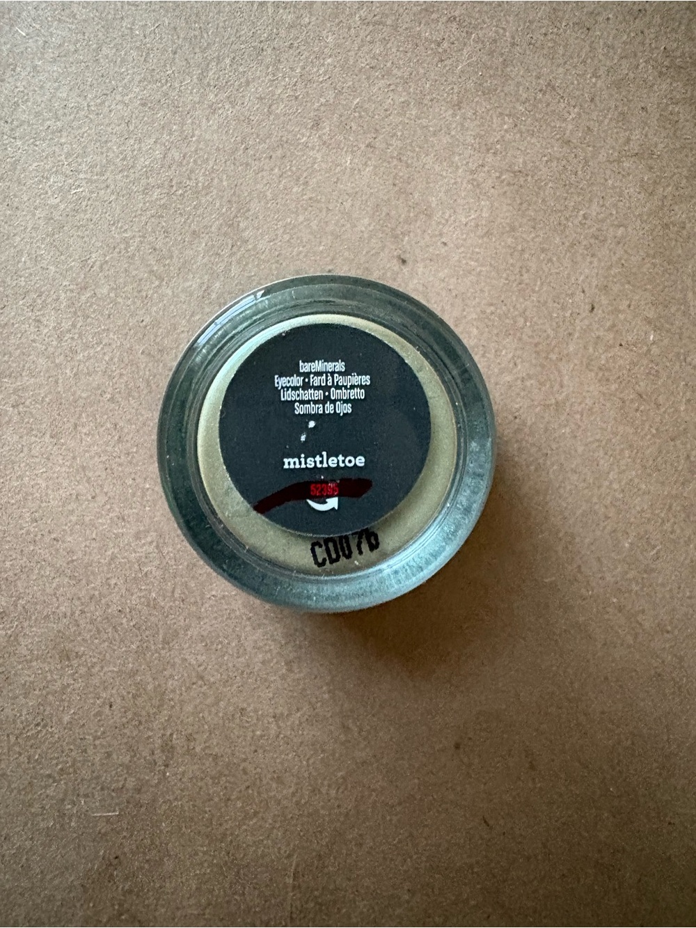 bareMinerals Eyeshadow Single in Mistletoe (Deep Green)